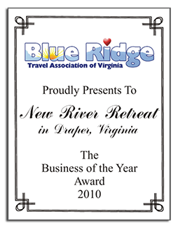 New River Retreat Business of the Year 2010